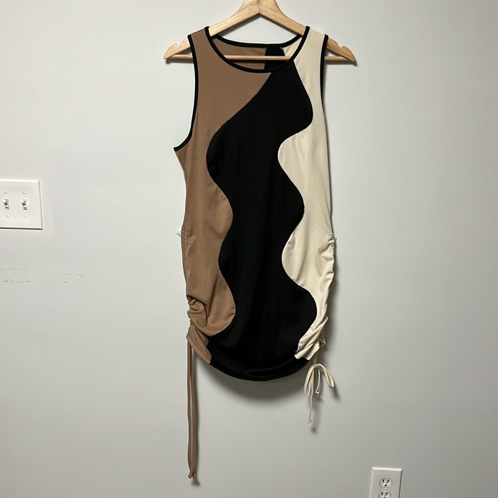 SHEIN body con tank dress sz xl